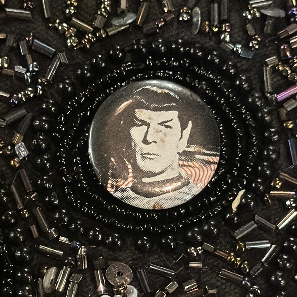 Star Trek pin  with  spock Design